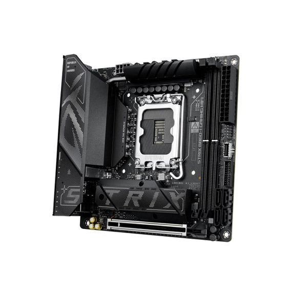 Материнcька плата ASUS ROG STRIX B860-I GAMING WIFI s1851 B860 2xDDR5 M.2 DP HDMI USB Type-C Wi-Fi BT mITX 90MB1JB0-M0EAY0 | Зображення 3