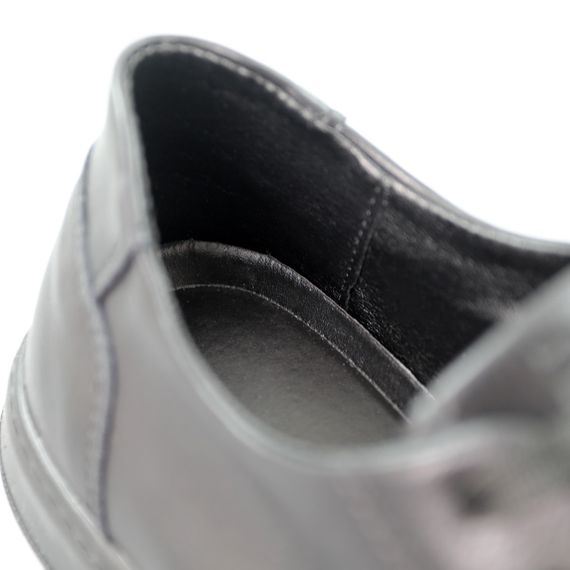 Кеди чоловічі шкіряні 589987 Чорні 40 41 42 43 44 45 | Зображення 5