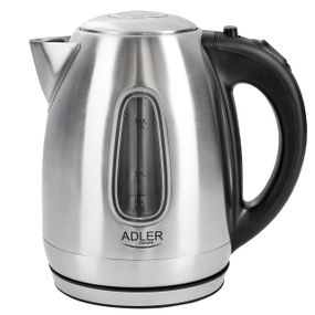Електрочайник з нержавіючої сталі Adler AD 1223, 1,7 л, 2200 Вт, з підсвіткою