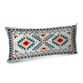 Подушка для дивану оксамитова Візерунок 50x24 см (52BP_TFL010)