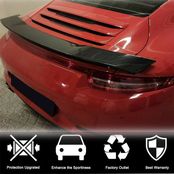 Спойлер V2 (Карбон) для Porsche 911 2012-2018 рр | Зображення 2