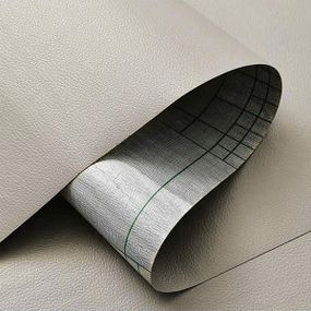 Самоклейна екошкіра в рулоні 1.37*1m*0.5mm Світло-сірий (D) SW-00001373