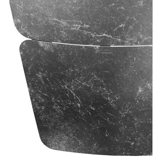 Стол керамический Concepto ELVI BLACK MARBLE 120-180 см черный | Зображення 4