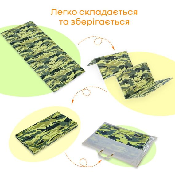 Камуфляжний килимок 200х75х0,8см "Мілітарі" (265) SW-00000874 | Зображення 4
