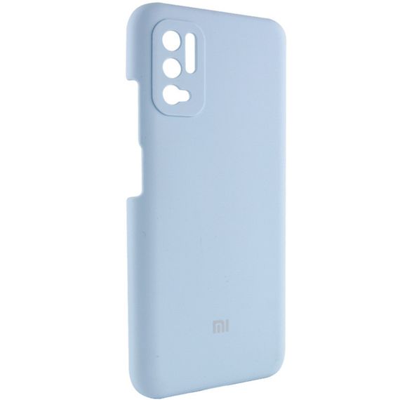 Чехол Silicone Cover Full Camera (AAA) для Xiaomi Redmi Note 10 5G / Poco M3 Pro | Зображення 1