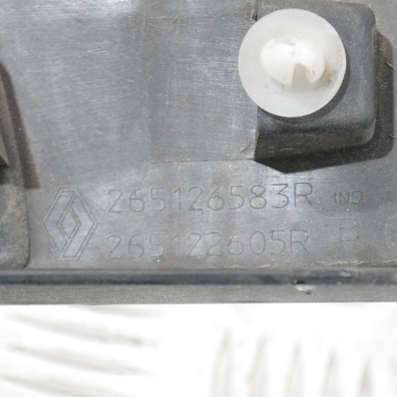 Підсвічування номерного знака Renault Master III 2014-2024 Накладка підсвічування номера Рено Мастер 3 265126583R 265122605R | Зображення 5