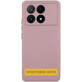 Чохол TPU GETMAN Liquid Silk Full Camera для Xiaomi Poco X6 / Note 13 Pro 5G Рожевий / Pink Sand