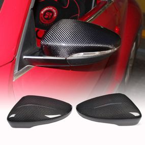 Накладки на дзеркала (Карбон) для Volkswagen Jetta 2011-2018 рр