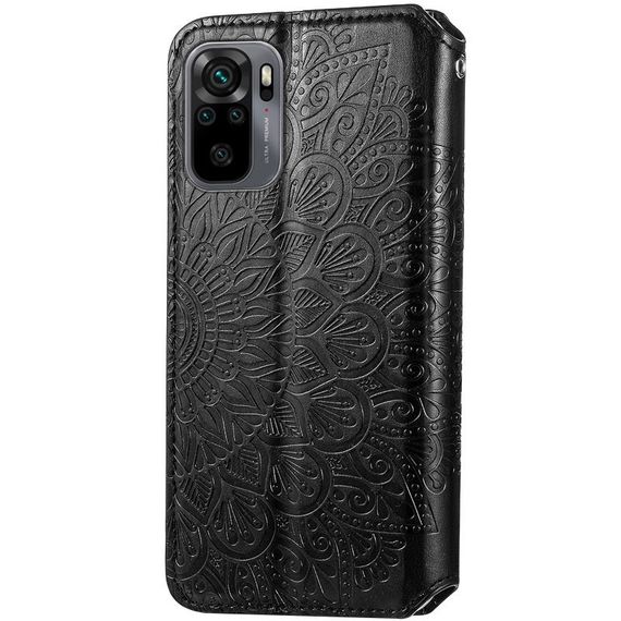 Шкіряний чохол-книжка GETMAN Mandala (PU) для Xiaomi Redmi Note 10 / Note 10s | Зображення 1