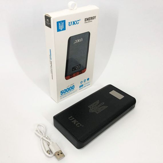 Портативная зарядка для айфона POWER BANK UKC 50000mah, Power Bank Charger Батарея, MB-178 Умб зарядное | Зображення 9