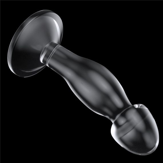 Анальна пробка - Flawless Clear Prostate Plug 6.5" Clear Sex Aura | Зображення 6