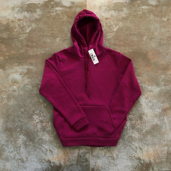 Худі зима бордо S