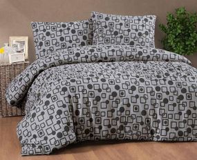 Постільна білизна Cotton collection 41902 Фланель Бавовна Євро розмір