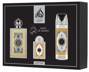 Парфумована вода Lattafa King of Arabia Set 3 предмета