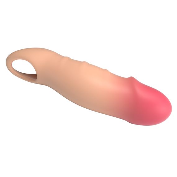 Насадка на член - Pretty Love Damell Penis Sleeve Flesh | Зображення 6
