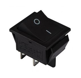 Переключатель KCD2-201 B/B 1 клавиша черный Ny95500765