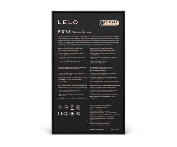 Смарт-мастурбатор LELO F1S V3 Teal, 2 мотори, 8 режимів, стимуляція звуковими хвилями sexstyle | Зображення 4