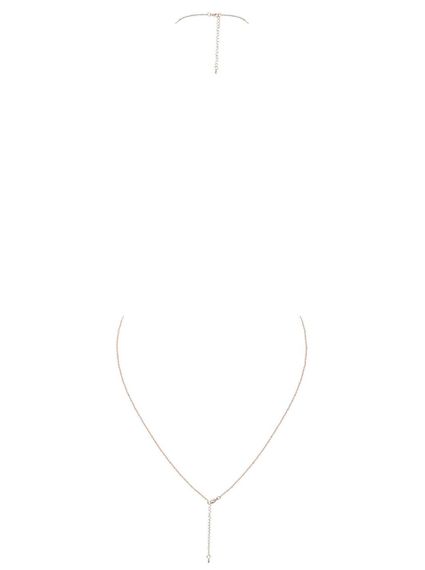 Ланцюжок для бюста з кулоном-совою Obsessive Bijou 901 sexstyle | Зображення 3