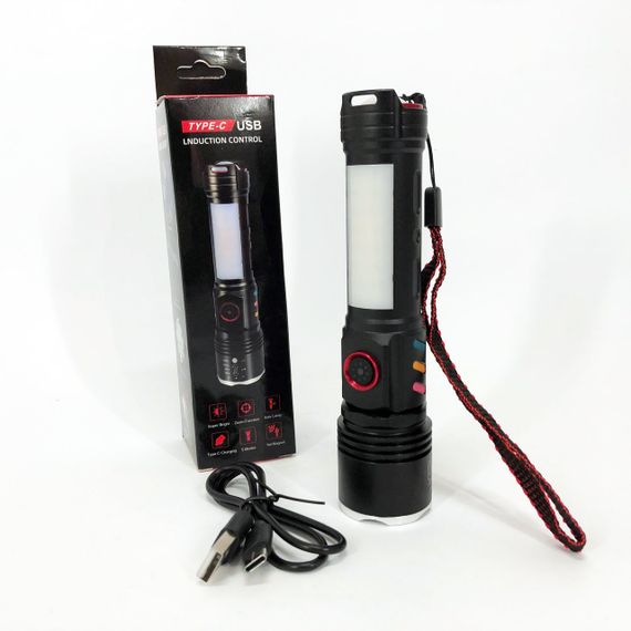 Ліхтар з регулюванням променя Police, Професійний тактичний ліхтарик, Посилений ручний ліхтарик HZ-93 | Зображення 8