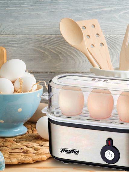 Яйцеварка электрическая Mesko MS 4485 на 3 яйца, 350 Вт, индикатор работы, звуковой сигнал | Зображення 5