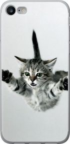 Чехол на iPhone 7 Летящий котёнок "2322u-336-17620"