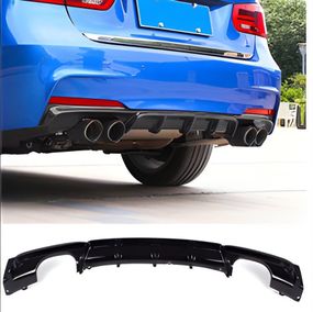 Задний диффузор DPT V-3 (для M Performance, Черный Глянец) для BMW 3 серия F-30/31/34 2012-2019 гг