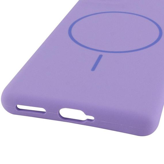 Чохол Silicone Cover Lakshmi Full Camera (AA) with MagFit для Motorola Edge 50 Fusion Бузковий / Dasheen | Зображення 4
