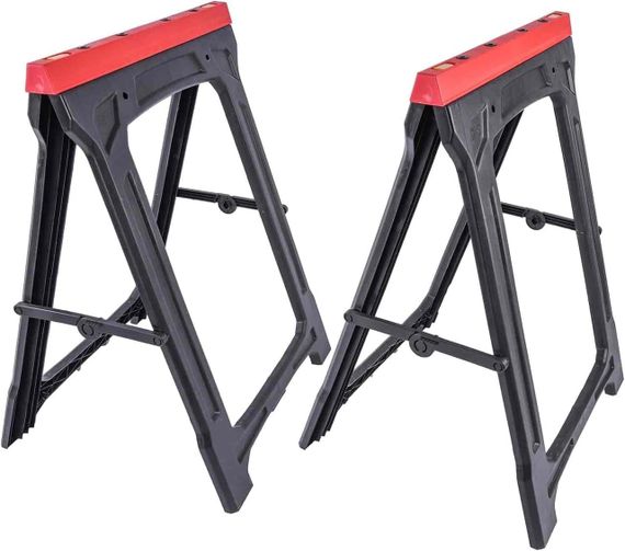 Козел для резки древесины (подставка для распиловки) Keter (Кетер) 23" Folding Sawhorse 2 шт (17182236) | Зображення 3