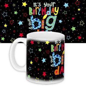 Чашка з принтом Birthday 330 мл (KR_18M007)
