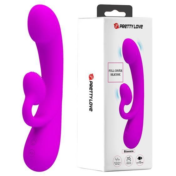 Вібратор - Pretty Love Sincere Vibrator Purple Sex Aura
