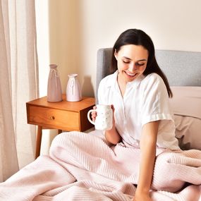 Покривало IDEIA 87412 Туреччина 180*200  Бавовна Пудровий