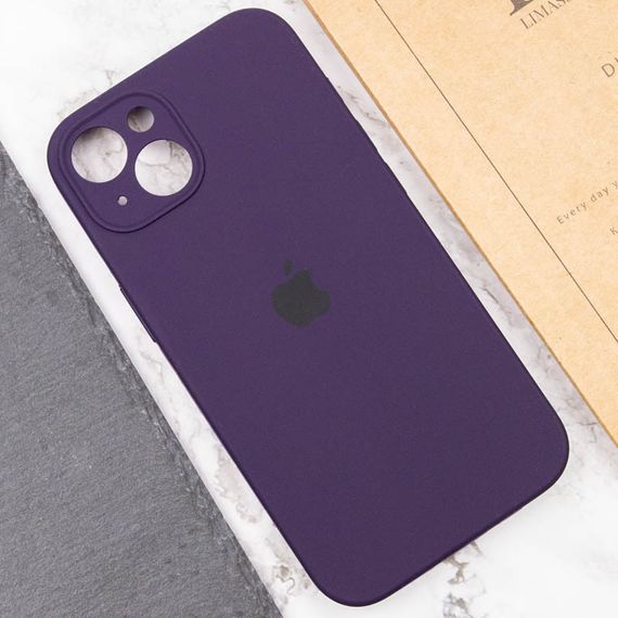 Чохол Silicone Case Full Camera Protective (AA) для Apple iPhone 15 Plus (6.7") Фіолетовий / Elderberry | Зображення 4