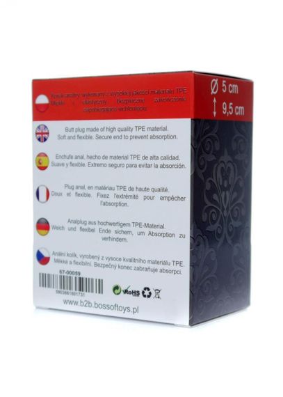 Анальная пробка - Bubble Plug Large sexstyle | Зображення 3