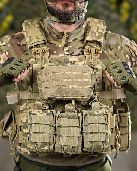 Тактическая плитоноска быстрый сброс  ASDAG  Пиксель ВСУ   ВТ6565 | Зображення 7