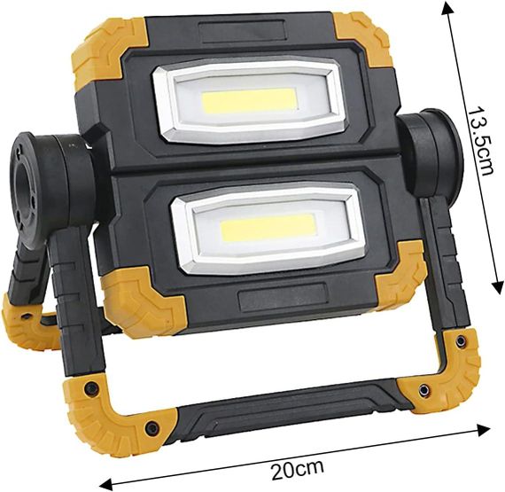 Універсальний вуличний світлодіодний ліхтар — робочий, аварійний, для ремонту авто, зручний у використанні | Зображення 1