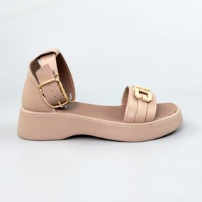 Босоніжки жіночі шкіряні 589186 Бежеві 36 37 38 39 40 41