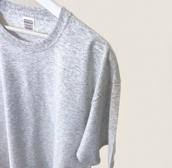 Мужская футболка классическая с коротким рукавом OW0001 цвет светло-серый размер S | Зображення 1