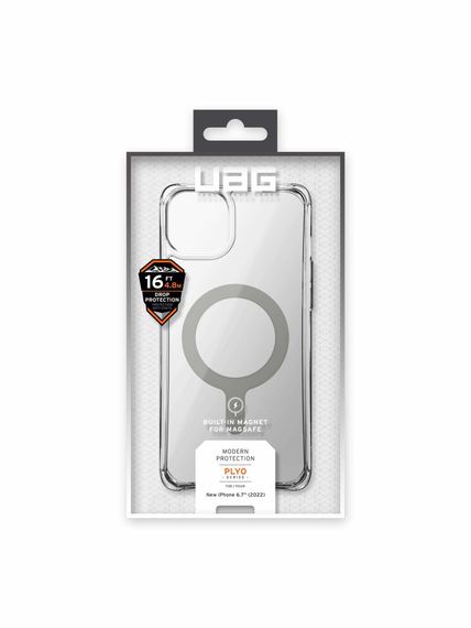 Чохол UAG для Apple iPhone 14 Plus Plyo Magsafe, Ice (114069114343) | Зображення 9