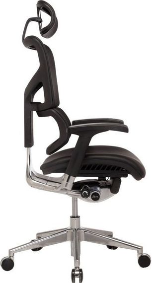 Кресло офисное EXPERT SAIL LEATHER BLACK (HSAL01) | Зображення 1