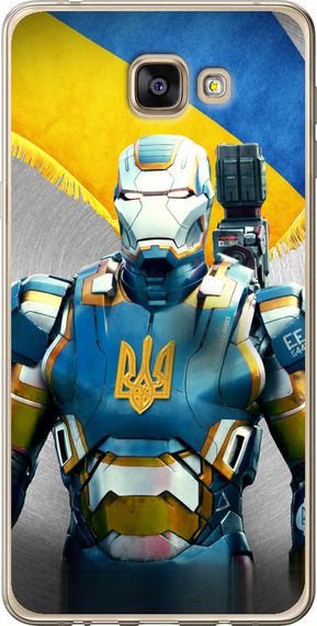 Чехол на Samsung Galaxy A9 A9000 Украинский киборг "980u-107-17620"