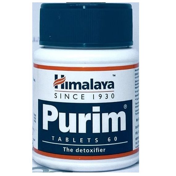 Комплекс для шкіри, волосся, нігтів Himalaya Purim 60 Tabs