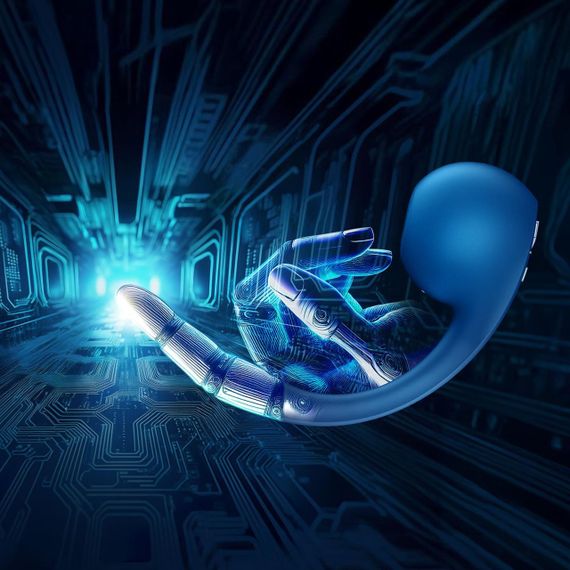 Смарт-стимулятор точки G + вакуумний стимулятор клітора Satisfyer Pro+ Wave 4 Connect App Sex Aura | Зображення 6