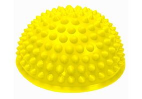 Напівсфера масажна кіндербол EasyFit 15 см жорстка жовта (EF-3002-Y)