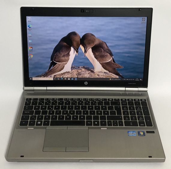 Ноутбук Б-класс HP EliteBook 8560p / 15.6" (1600x900) TN / Intel Core i7-2620M (2 (4) ядра по 2.7 - 3.4 GHz) / 8 GB DDR3 / 500 GB HDD / AMD Radeon HD 6470M, 1 GB DDR3, 64-bit / WebCam / DVD-ROM б/у | Зображення 1