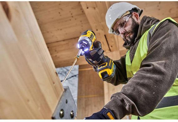 Шуруповерт ударний акумуляторний безщітковий 282Нм DeWALT DCF860E2T | Зображення 9