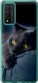 Чохол на Huawei Honor 10X Lite Димчастий кіт "825u-2198-2448"