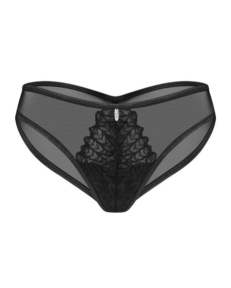 Прозрачные трусики Obsessive Donarella Черный XL/2XL | Зображення 4