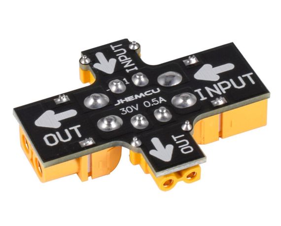 Запобіжник JHEMCU Amass 1-6S 30V, XT30/XT60 Smoke Stopper для FPV дронів, тестер смоук стопер | Зображення 2