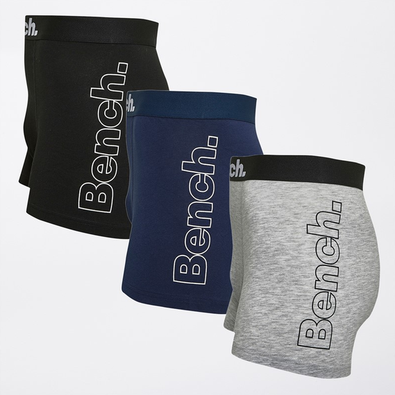 Набор мужских боксеров анатомических трусов Bench Underwear Boxer Shorts 3 шт в наборе | Зображення 1