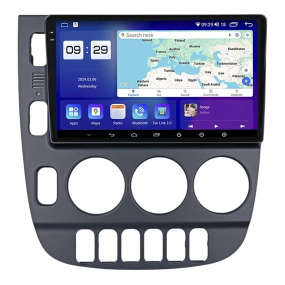 Штатна магнітола серії Mekede M200S 2K під Mercedes-Benz ML 320 350 W163 2001-2005 (F2) (W2) 9 дюймів